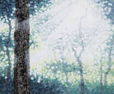 Print of Fine Art Tree Paintings by Yurim Seong