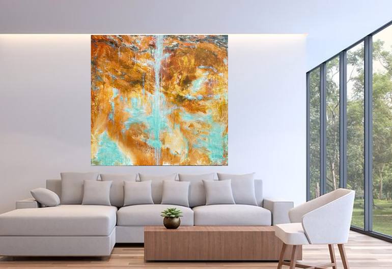 Original Abstract Painting by Daphne Verheijke