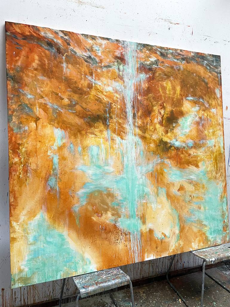 Original Abstract Painting by Daphne Verheijke
