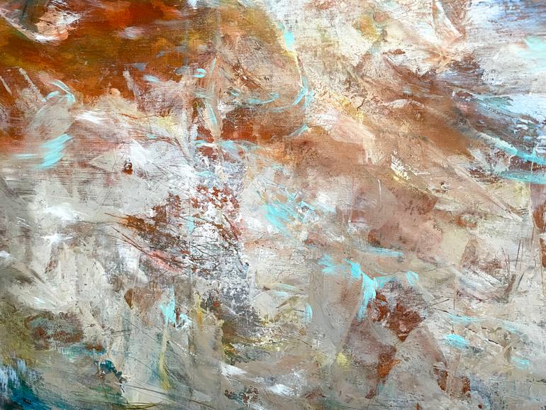 Original Abstract Expressionism Abstract Painting by Daphne Verheijke