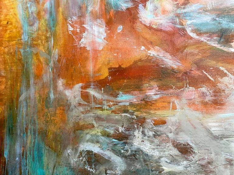 Original Abstract Expressionism Abstract Painting by Daphne Verheijke