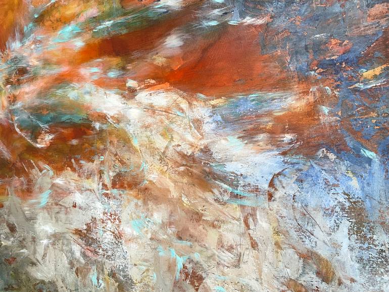 Original Abstract Expressionism Abstract Painting by Daphne Verheijke