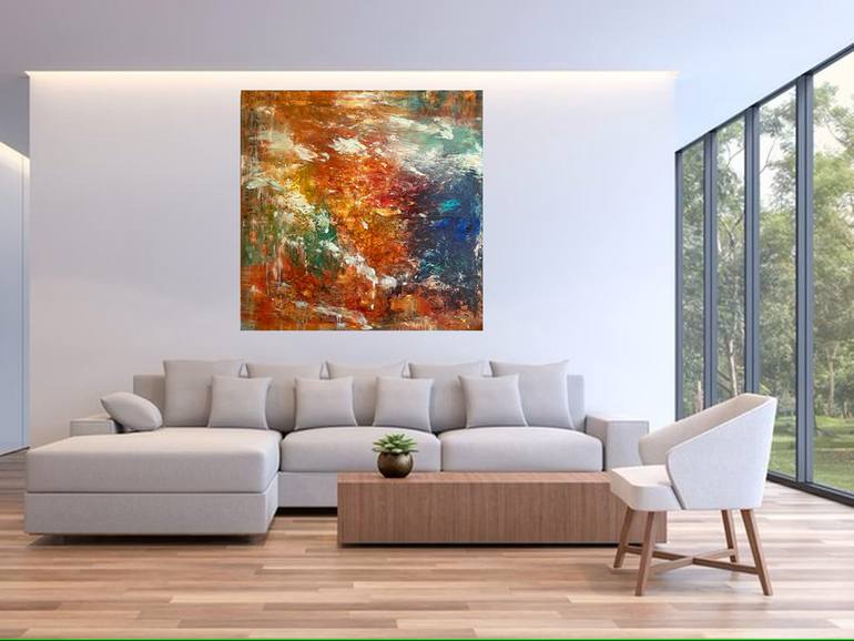 Original Abstract Painting by Daphne Verheijke