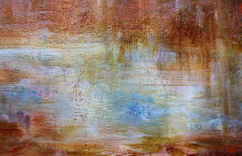 Original Abstract Nature Painting by Daphne Verheijke