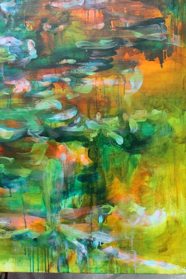 Original Abstract Nature Painting by Daphne Verheijke