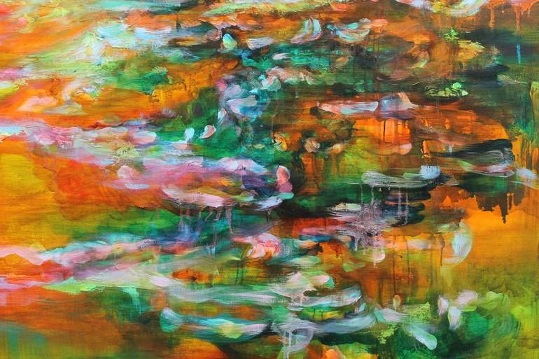 Original Abstract Nature Painting by Daphne Verheijke