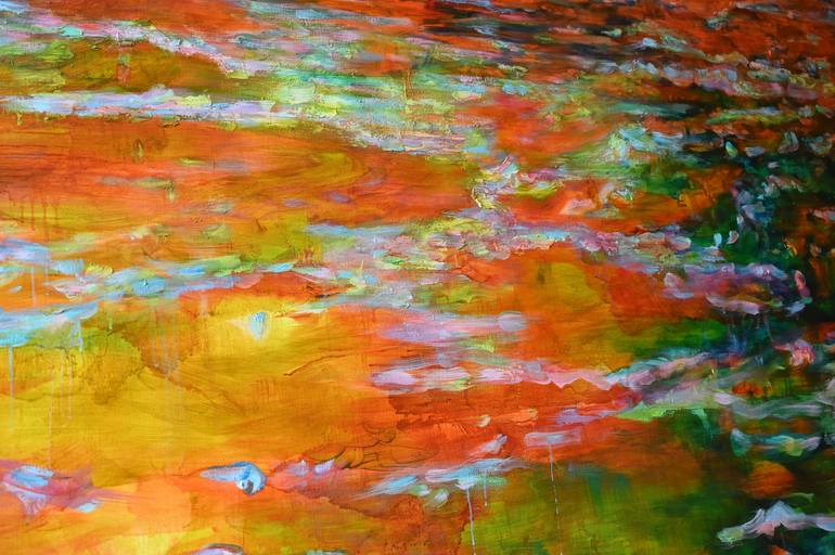 Original Abstract Nature Painting by Daphne Verheijke