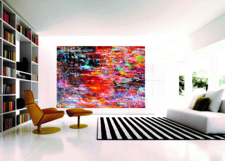 Original Abstract Painting by Daphne Verheijke