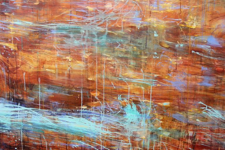 Original Abstract Painting by Daphne Verheijke