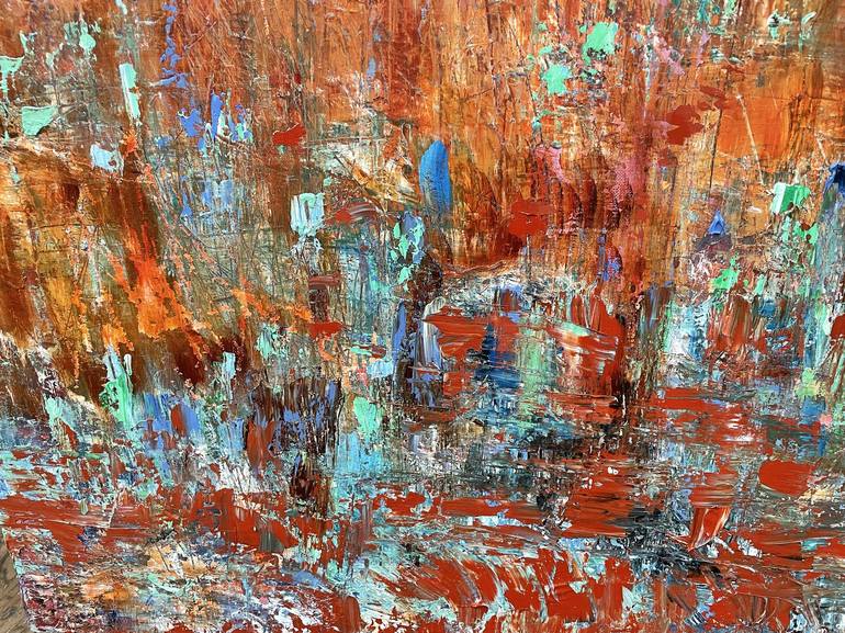 Original Abstract Expressionism Abstract Painting by Daphne Verheijke