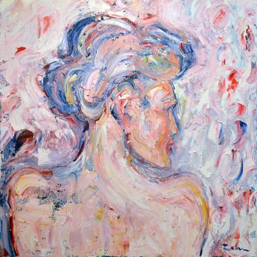 Original Expressionism Nude Paintings by Razvan Zahu