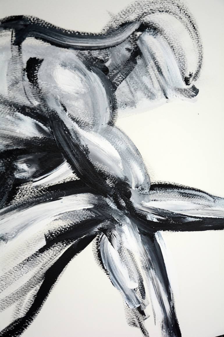 Original Modernism Body Painting by Razvan Zahu