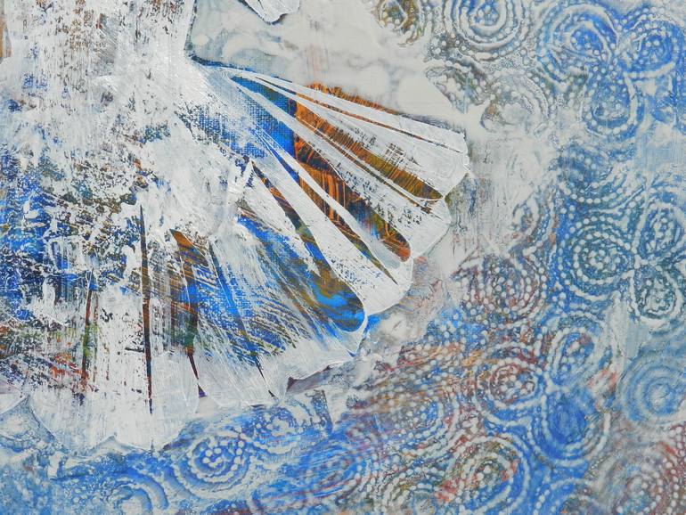 Original Modernism Love Painting by Razvan Zahu