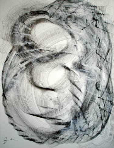 Original Abstract Drawings by Razvan Zahu