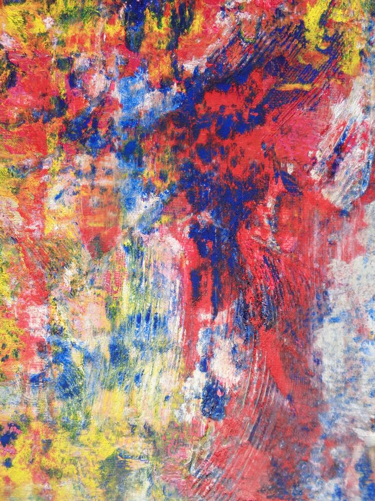 Original Modernism Abstract Painting by Razvan Zahu