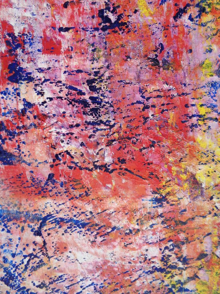 Original Modernism Abstract Painting by Razvan Zahu