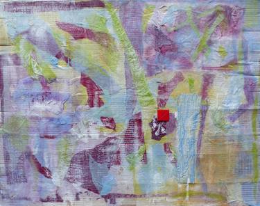 Original Abstract Collage by Christine Grosaru Bleton