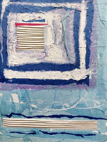 Print of Abstract Collage by Christine Grosaru Bleton