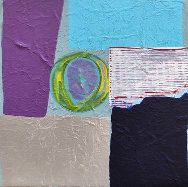 Original Abstract Collage by Christine Grosaru Bleton