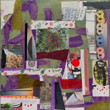 Print of Fine Art Abstract Collage by Christine Grosaru Bleton