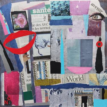 Print of Modern Culture Collage by Christine Grosaru Bleton