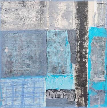 Original Abstract Collage by Christine Grosaru Bleton