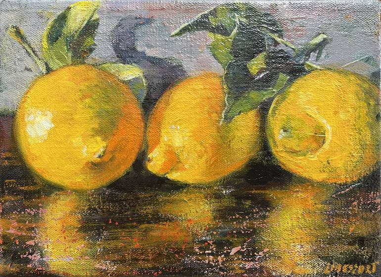 Original Figurative Still Life Paintings by Christian Libessart