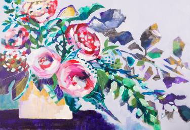 Print of Floral Paintings by Bertha Makes