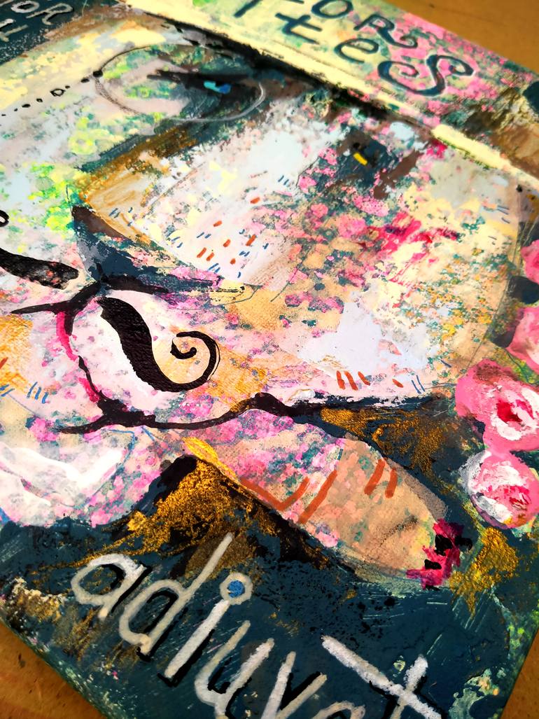 Original Portraiture Animal Painting by Vladislava Thul