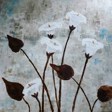 Original Impressionism Floral Paintings by Cheryl Danton Perkins