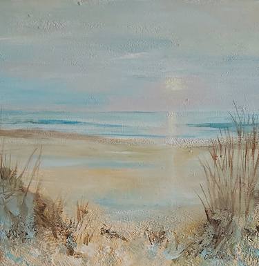 Original Impressionism Beach Paintings by Cheryl Danton Perkins