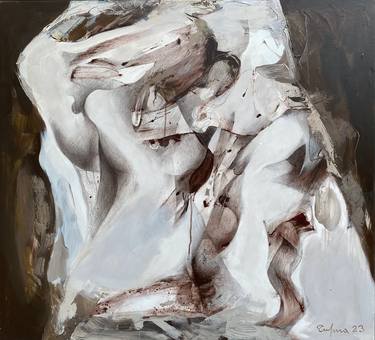 Original Figurative Abstract Paintings by Fatmir Tufina