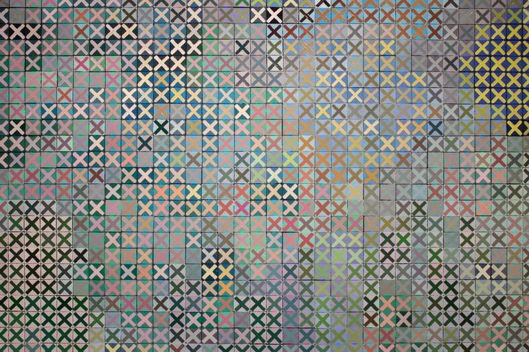 Original Abstract Nature Painting by Charles R Kiss