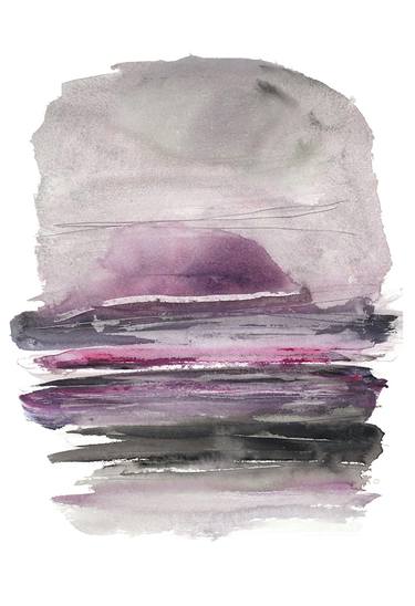 Original Abstract Expressionism Abstract Painting by Lori Goldberg
