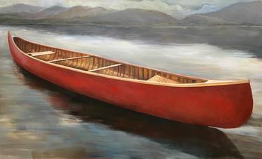 Print of Fine Art Boat Paintings by Lori Goldberg