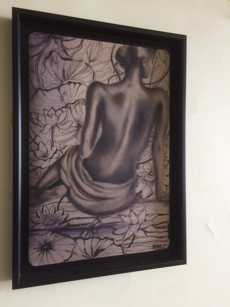 Original Figurative Women Painting by Mena Malgavkar