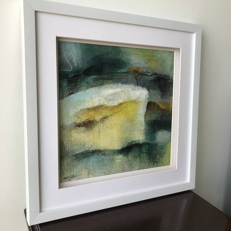 Original Contemporary Abstract Painting by Mena Malgavkar