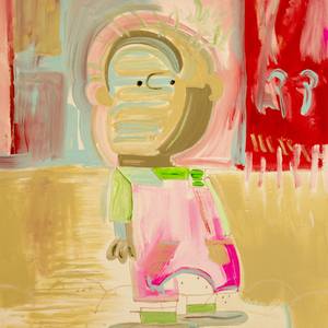 Pig Pen (with dirt) In An Abstract World
