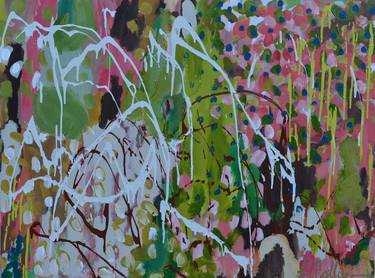Print of Abstract Expressionism Garden Paintings by Kim Collinson