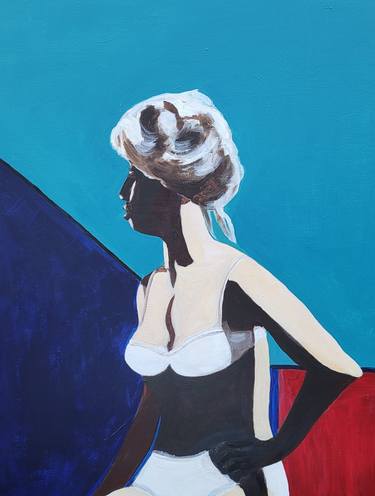 Original Figurative Women Paintings by Chris Lammerts