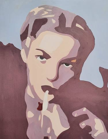Original Contemporary Women Painting by Chris Lammerts