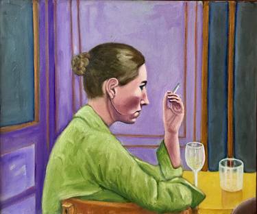 Original Women Painting by Rod Cargill
