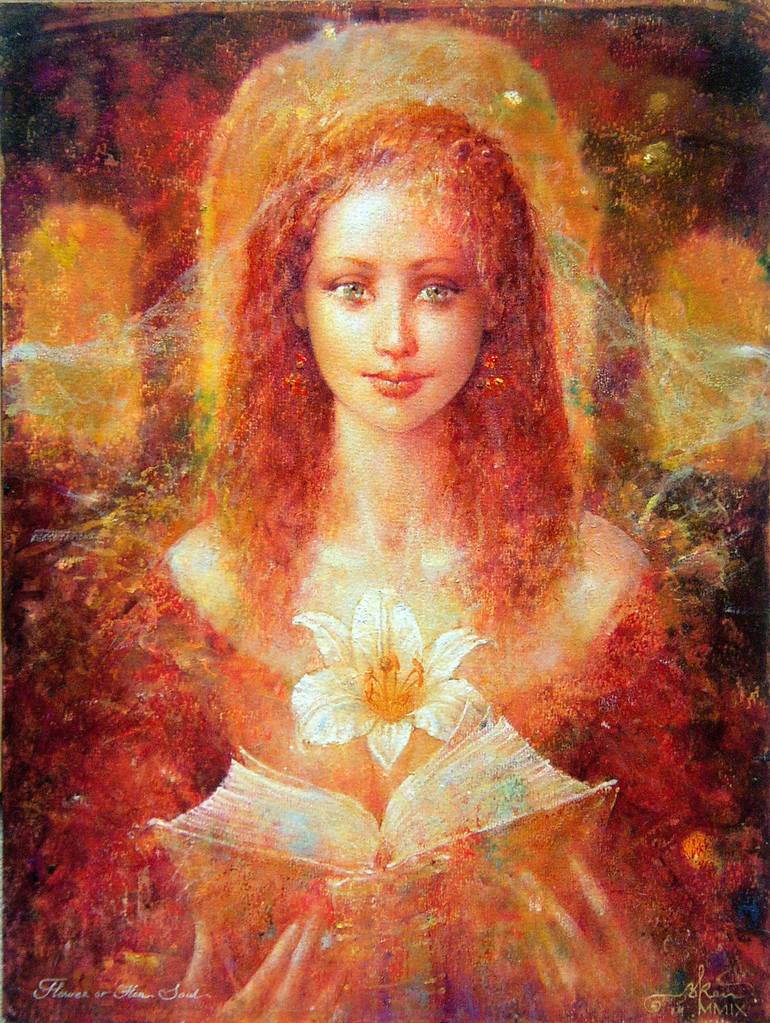 The Flower of Life Painting by Artur Gorsky | Saatchi Art