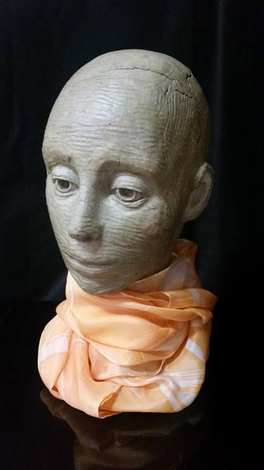 Original Figurative Body Sculpture by Cris Pachalian