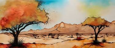Desert Oasis: A Tranquil Artistry thumb