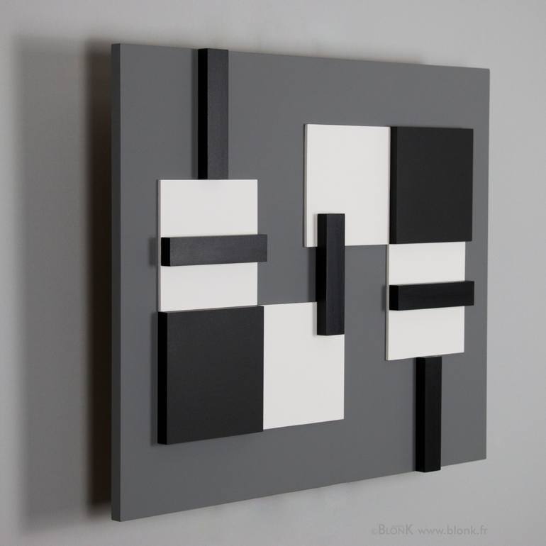 Original Geometric Painting by Johannes BlonK