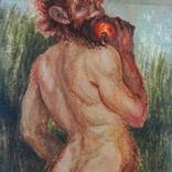 Faun with an apple by Natalya Shestakova