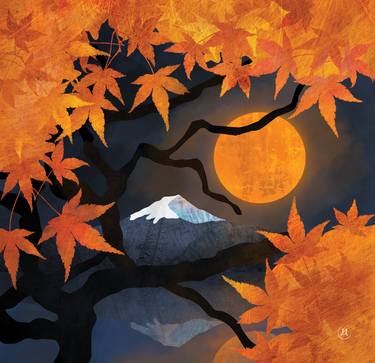 Original Expressionism Landscape Digital by Ivana Dakić