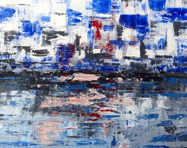 Original Abstract Water Paintings by Claus Gawin