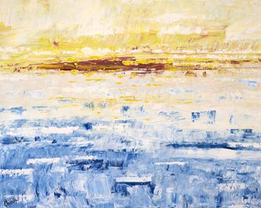 Original Abstract Water Paintings by Claus Gawin